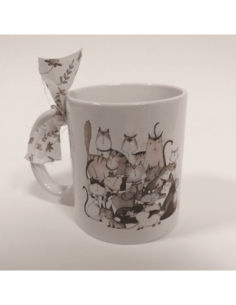 Taza de gatos