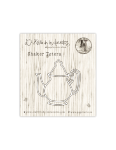 Shaker con forma de tetera