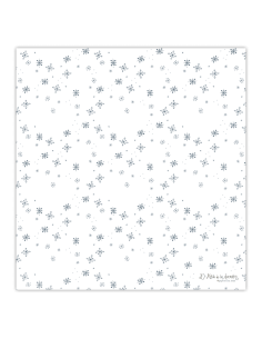 Papel vellum: Copos de nieve