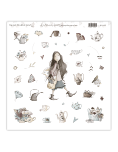 Lámina de die cuts de la colección Un día de picnic 2