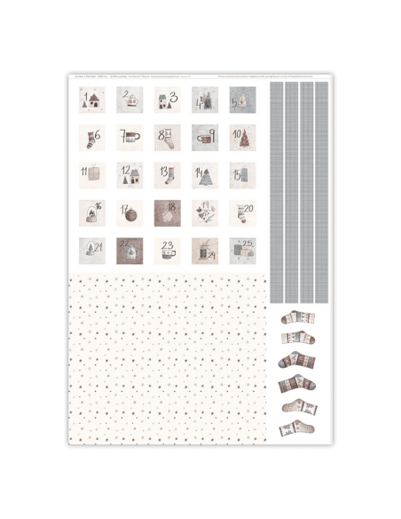 Panel: Calendario de adviento Panel: Calendario de adviento