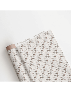 Tela con estampado de retales de tela