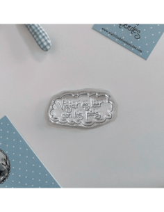 Sello con diseño: Viajar es leer con los pies