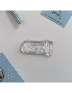 Sello con diseño: Colecciona momentos