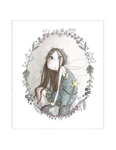 Mini Panel: Ninfa del bosque