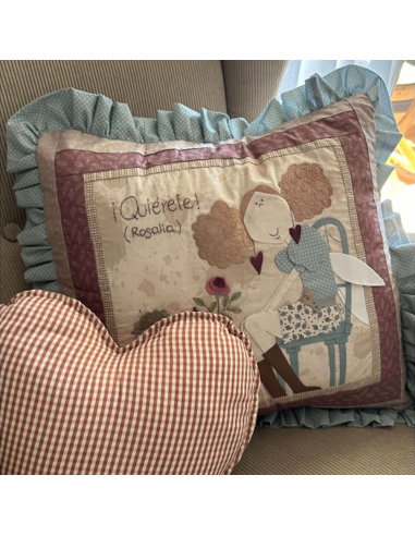 Patrón: Cojín Rosalía