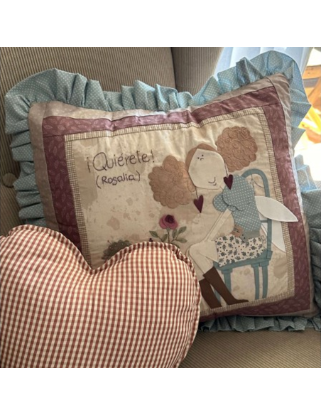 Patrón: Cojín Rosalía