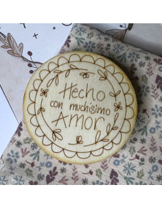 Imán para agujas y alfileres: Hecho con muchísimo amor
