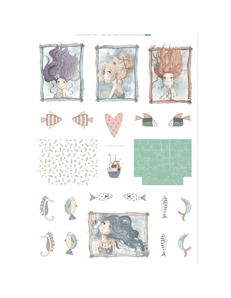 Panel de la colección Hablando de sirenas