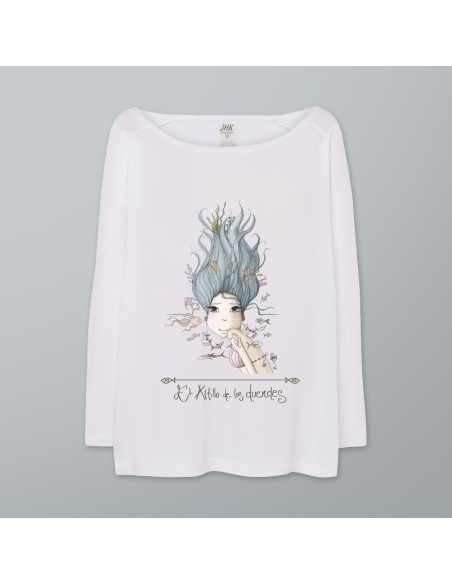 Camiseta con una sirena