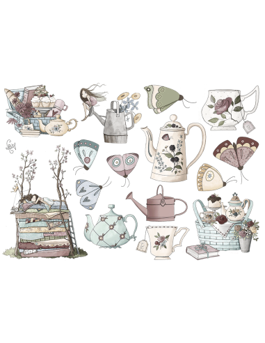 Hoja Transfer DTF: Un día de picnic