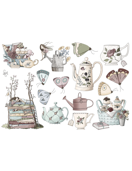 Hoja Transfer DTF: Un día de picnic