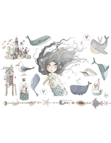 Hoja de transferibles para tela