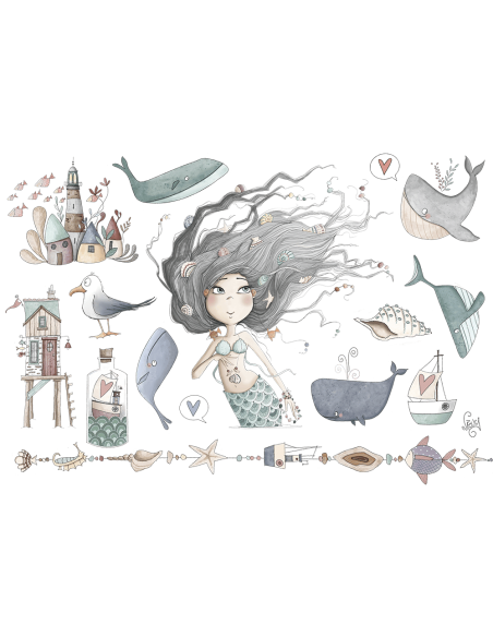 Hoja de transferibles para tela