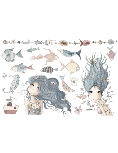 Hoja de transferibles para tela