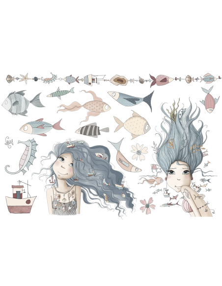 Hoja de transferibles para tela