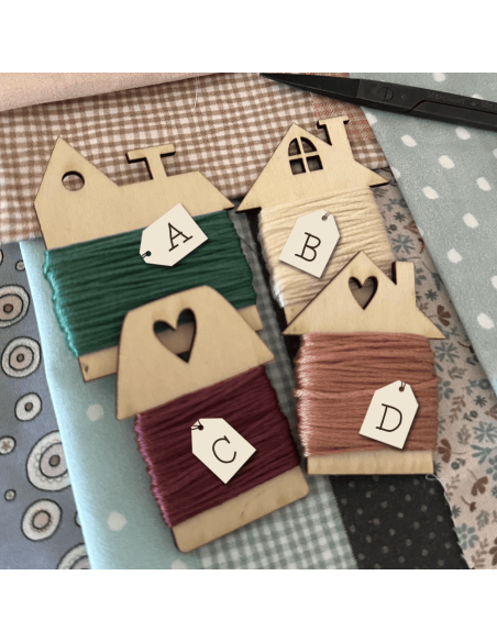 Organizador de hilos de bordar