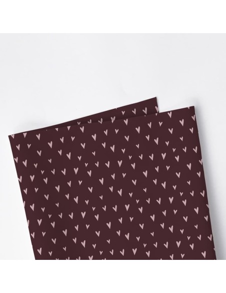 Tela: Corazones estivales