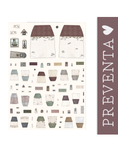 Panel: Unas casitas muy navideñas