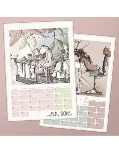 Calendario digital 2026: Los dibujos favoritos de Upsy!