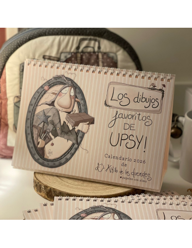 Calendario 2026: Los dibujos favoritos de Upsy!