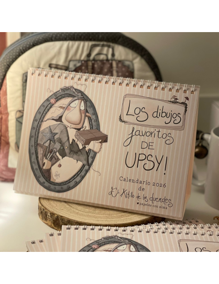 Calendario 2026: Los dibujos favoritos de Upsy! Calendario 2026: Los dibujos favoritos de Upsy!