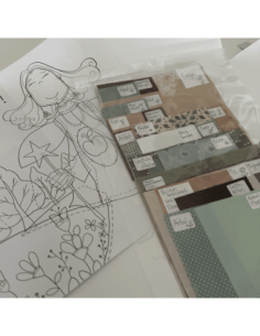 Kit de appliqué de la prímula Martina