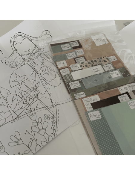 Kit de appliqué de la prímula Martina