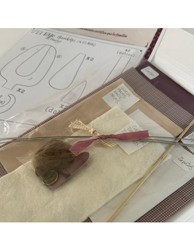 Kit muñeco: Elfo travieso de El Altillo de los duendes