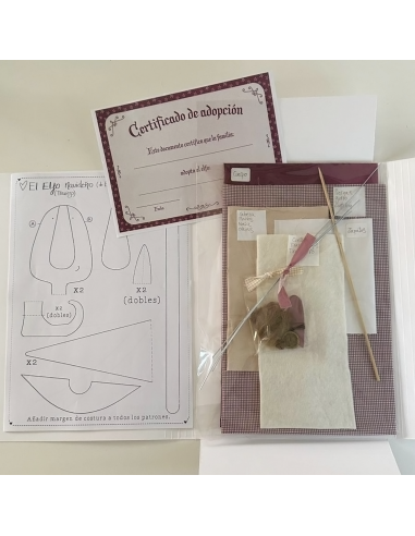 Kit muñeco: Elfo travieso de El Altillo de los duendes