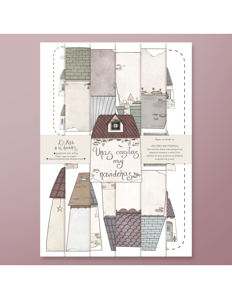 Colección Digital: Unas casitas muy navideñas