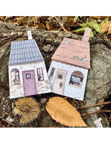 Colección Digital: Unas casitas muy navideñas