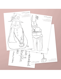 Pack de regalo digital: Ventanas navideñas