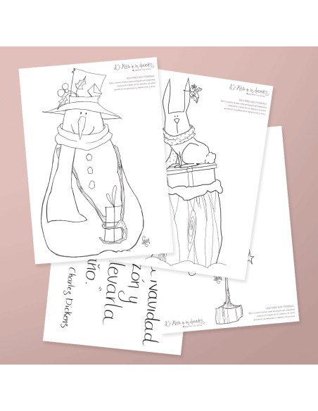 Pack de regalo digital: Ventanas navideñas