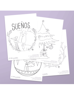 Pack digital: Ventanas navideñas 3