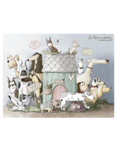 Manta: Perros en casa