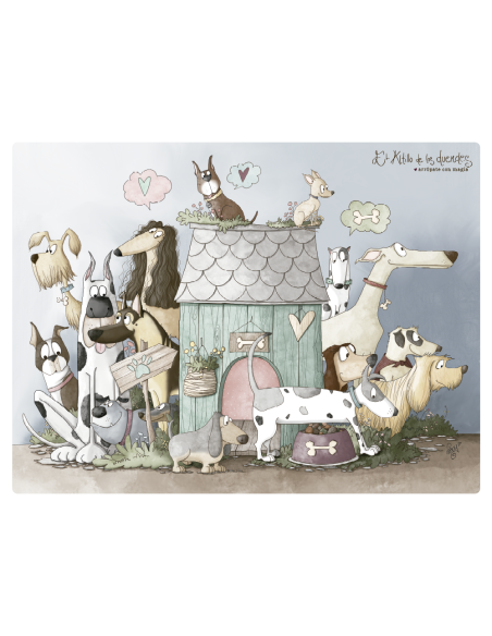 Manta: Perros en casa