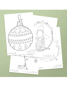 Pack digital: Ventanas navideñas 2