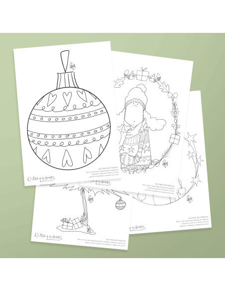 Pack digital: Ventanas navideñas 2