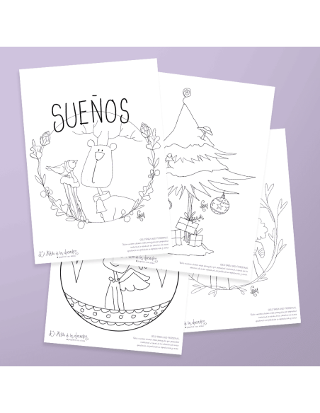 Pack digital: Ventanas navideñas 3