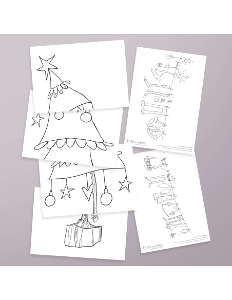 Pack digital: Ventanas navideñas 5