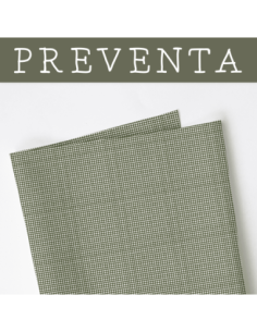 Telas de vichy verde