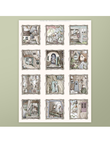 Panel: Un poblado mágico