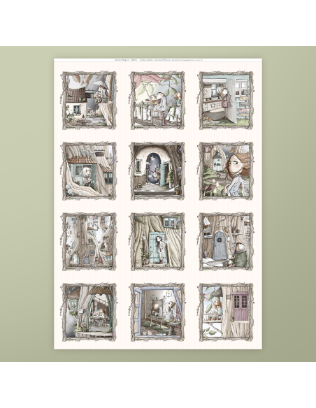 Panel: Un poblado mágico