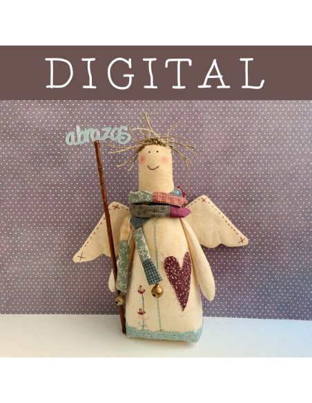 Patrón: Ángel abrazos