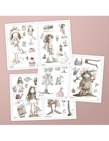 Bloc: Los personajes de El Altillo de los duendes