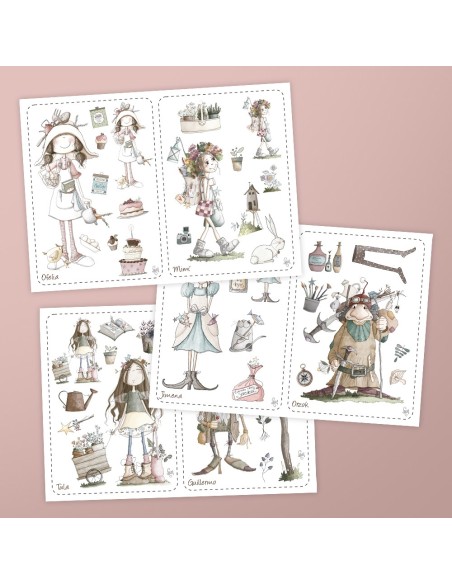 Bloc: Los personajes de El Altillo de los duendes