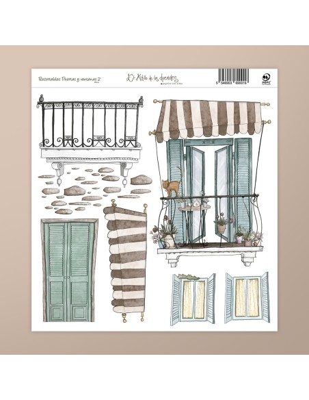 Recortables: Puertas y ventanas 2