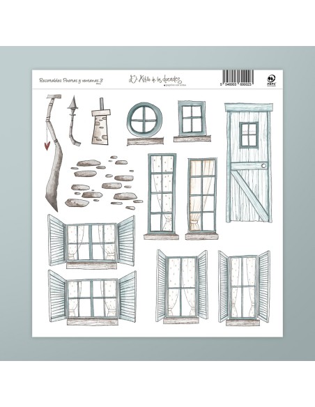 Recortables: Puertas y ventanas 3