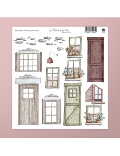 Recortables: Puertas y ventanas 4